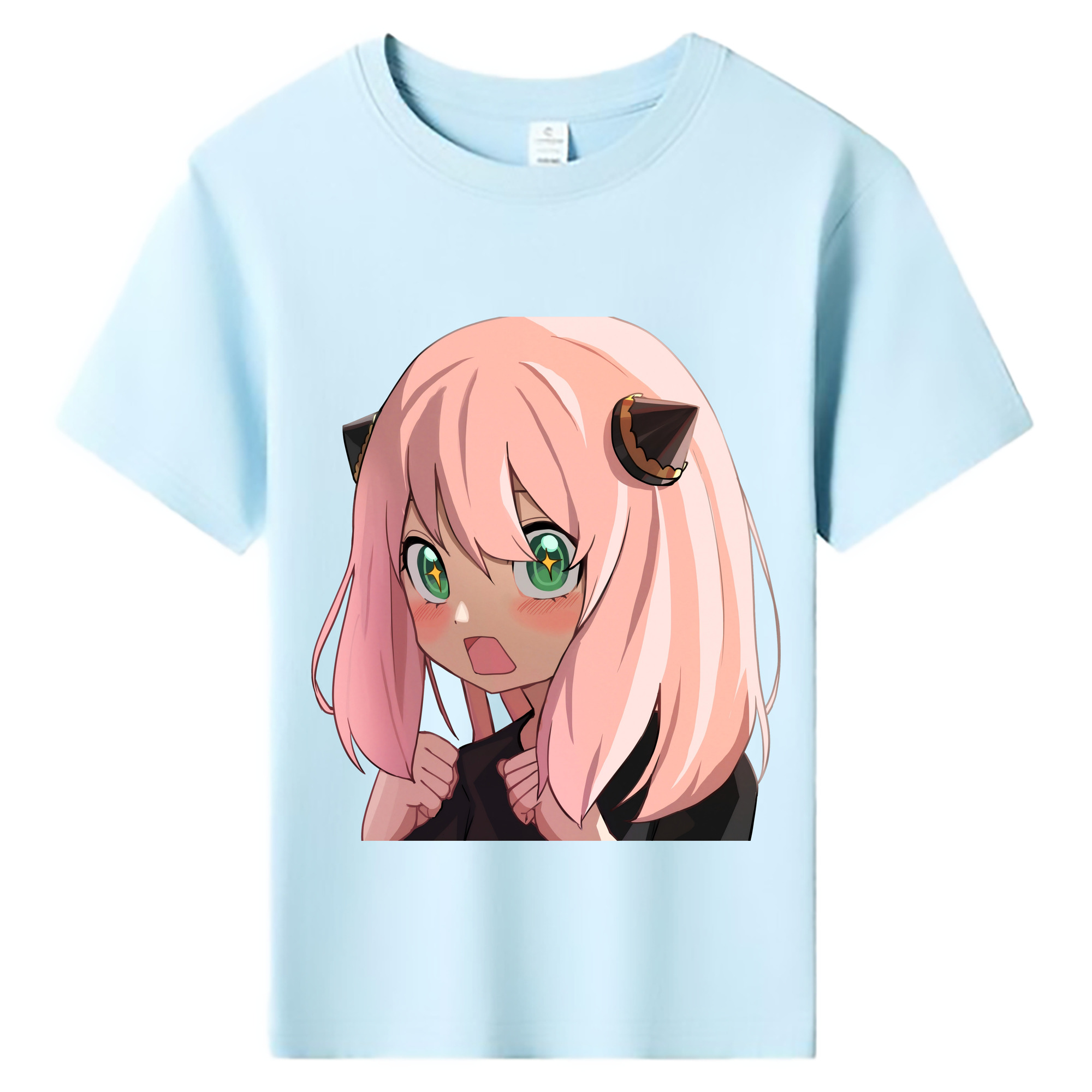 （画像用） SPY×FAMILY间谍家家酒 綿100％キッズTシャツ（フロントプリント）